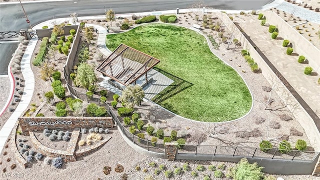 818 Calluna St, Las Vegas, NV 89138 - bird's eye view