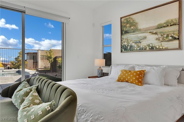 818 Calluna St, Las Vegas, NV 89138 - bedroom featuring access to outside