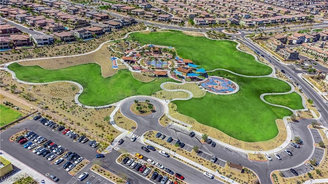 818 Calluna St, Las Vegas, NV 89138 - aerial view of property's location featuring nearby suburban area