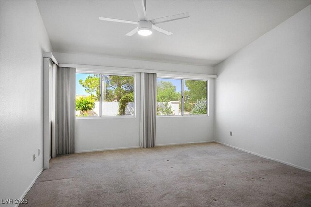 9704 Brawley Dr, Las Vegas, NV 89134 - carpeted spare room with healthy amount of natural light and a ceiling fan