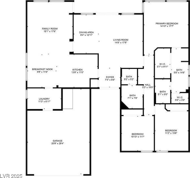 9704 Brawley Dr, Las Vegas, NV 89134 - view of home floor plan
