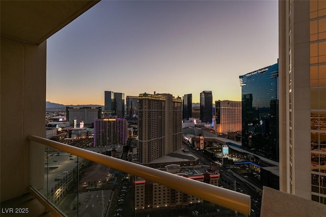 135 E Harmon Ave Unit 2821, Las Vegas, NV 89109 - balcony with a view of city