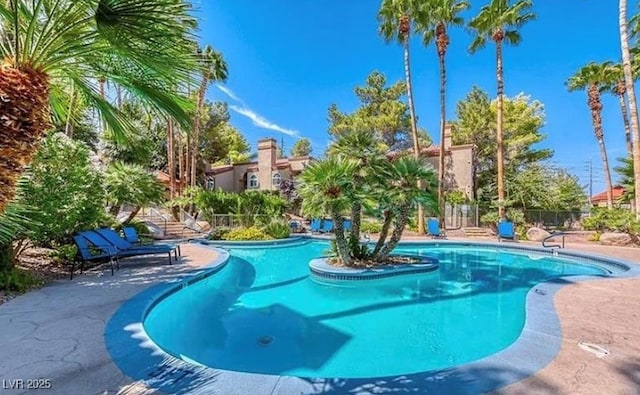 3145 E Flamingo Rd Unit 1045, Las Vegas, NV 89121 - view of community pool