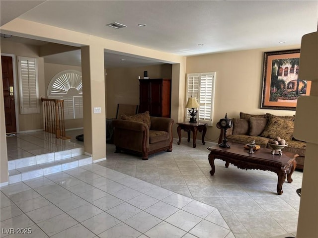 8225 Bermuda Beach Dr, Las Vegas, NV 89128 - living room with light tile patterned floors