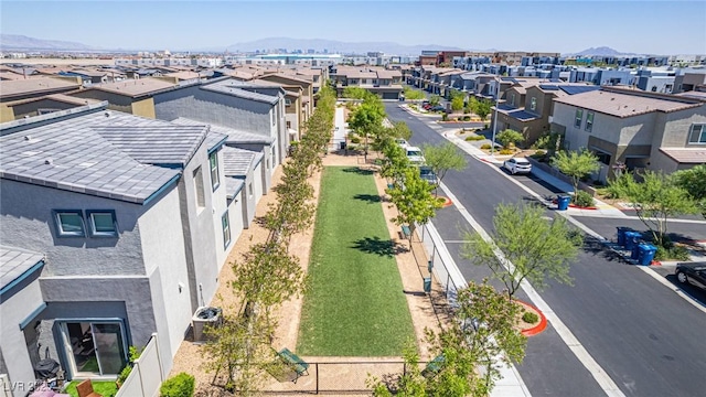 527 Clearsable Ave, Henderson, NV 89044 - aerial view of residential area with a mountain backdrop