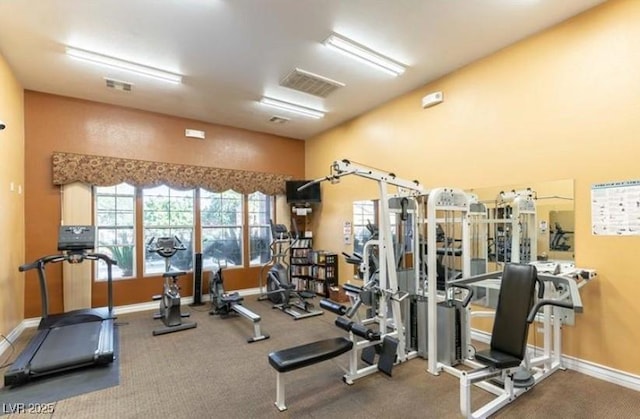 3975 N Hualapai Way Unit 246, Las Vegas, NV 89129 - workout area featuring baseboards