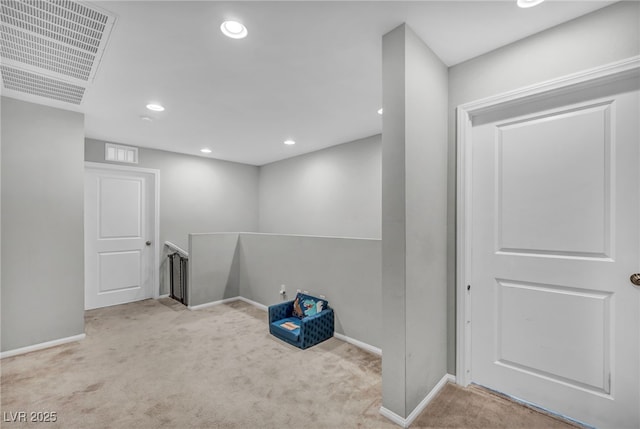 2024 Mystic Wave Rd, North Las Vegas, NV 89031 - below grade area featuring carpet flooring and recessed lighting