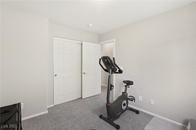 7640 Woven Memories St, Las Vegas, NV 89149 - workout area with carpet flooring