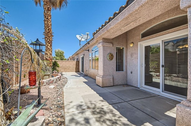 2889 Anteres St, Las Vegas, NV 89117 - fenced backyard featuring a patio area