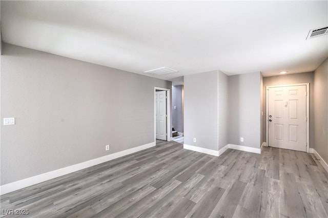 9129 Patrick Henry Ave, Las Vegas, NV 89149 - unfurnished room featuring light wood-style flooring and baseboards