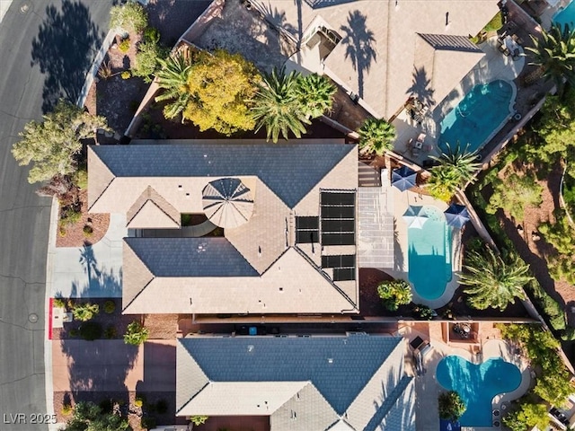 8623 Kennedy Heights Ct, Las Vegas, NV 89131 - view of subject property with a pool