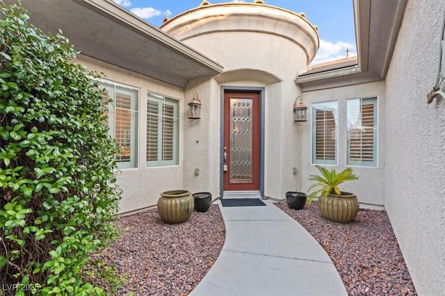 8623 Kennedy Heights Ct, Las Vegas, NV 89131 - entrance to property featuring stucco siding