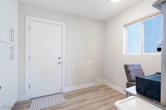 8812 Marble Dr, Las Vegas, NV 89134 - office space with light wood finished floors and baseboards