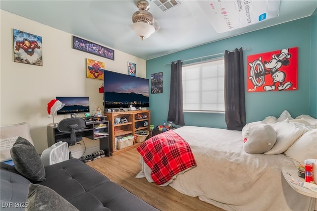 7517 Elk Meadows Ct, Las Vegas, NV 89131 - bedroom featuring wood finished floors