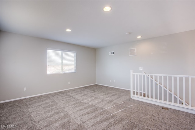 8026 Sunset Creek St, Las Vegas, NV 89113 - carpeted empty room with recessed lighting