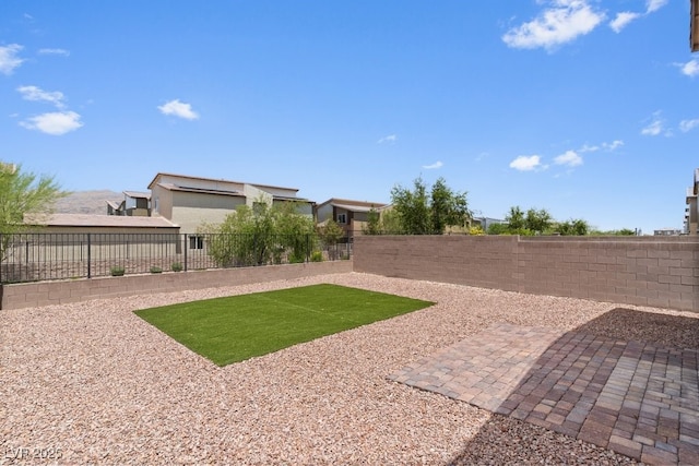 4498 Lantern Point Ave, North Las Vegas, NV 89084 - fenced backyard featuring a patio