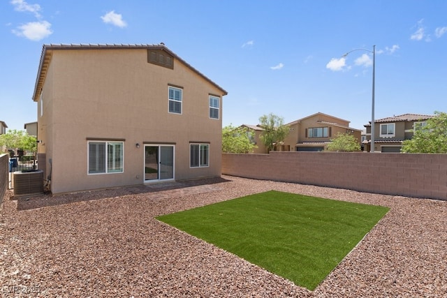 4498 Lantern Point Ave, North Las Vegas, NV 89084 - rear view of property featuring a fenced backyard and stucco siding