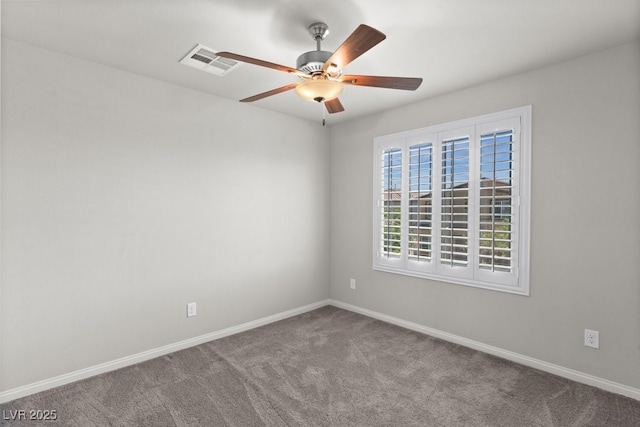 4498 Lantern Point Ave, North Las Vegas, NV 89084 - carpeted spare room with a ceiling fan and baseboards