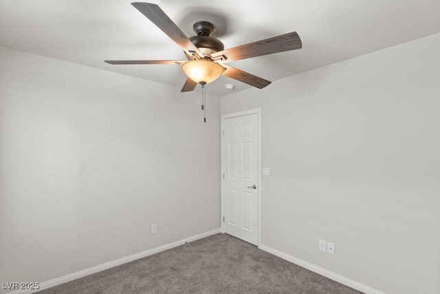4498 Lantern Point Ave, North Las Vegas, NV 89084 - carpeted spare room with a ceiling fan and a smoke detector