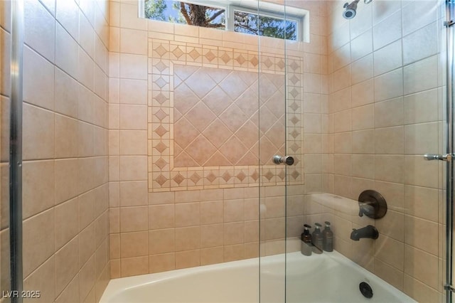 4014 Trapani Pl, Las Vegas, NV 89141 - bathroom with shower / bath combination with glass door