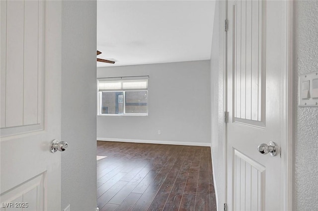 3908 Total Eclipse St, Las Vegas, NV 89129 - empty room featuring wood-type flooring and a ceiling fan