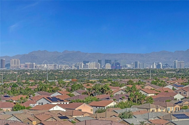 3908 Total Eclipse St, Las Vegas, NV 89129 - mountain view featuring nearby urban area