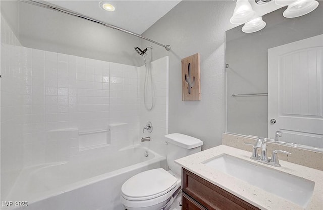 3908 Total Eclipse St, Las Vegas, NV 89129 - bathroom featuring vanity and shower / tub combination