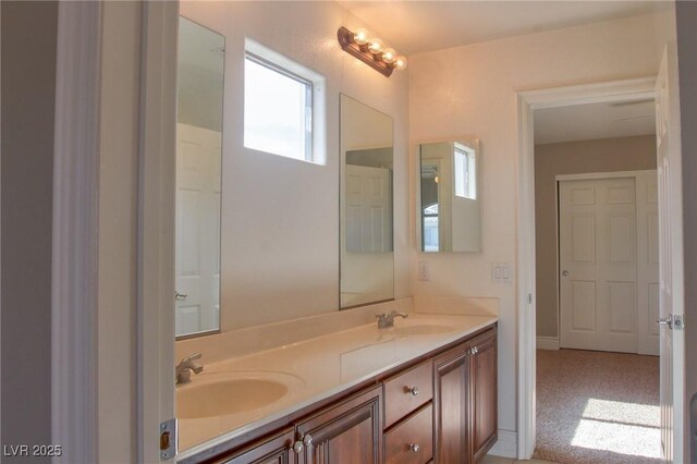 72 Broken Putter Way, Las Vegas, NV 89148 - bathroom featuring double vanity