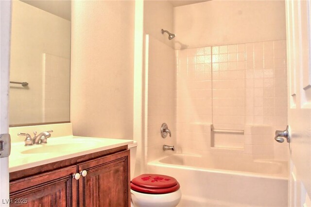 72 Broken Putter Way, Las Vegas, NV 89148 - full bathroom with vanity and tub / shower combination