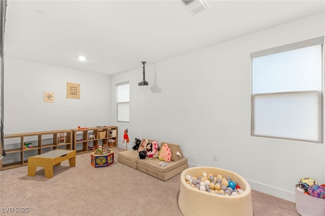 389 Red Feather Peak Ct, Las Vegas, NV 89138 - recreation room featuring carpet and recessed lighting