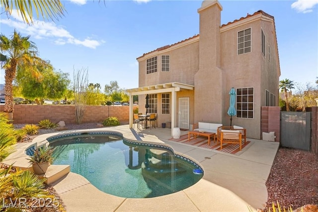 262 Cielito Lindo St, Henderson, NV 89012 - view of swimming pool featuring a fenced backyard and a patio
