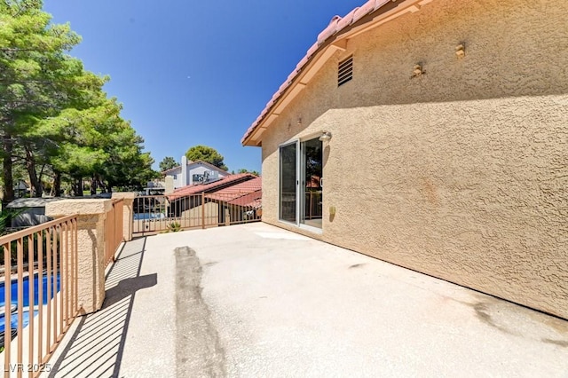 8729 Pesaro Dr, Las Vegas, NV 89117 - view of patio featuring a swimming pool