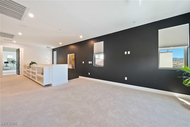 2722 Marchetti Pl, Henderson, NV 89044 - spare room featuring light carpet and recessed lighting