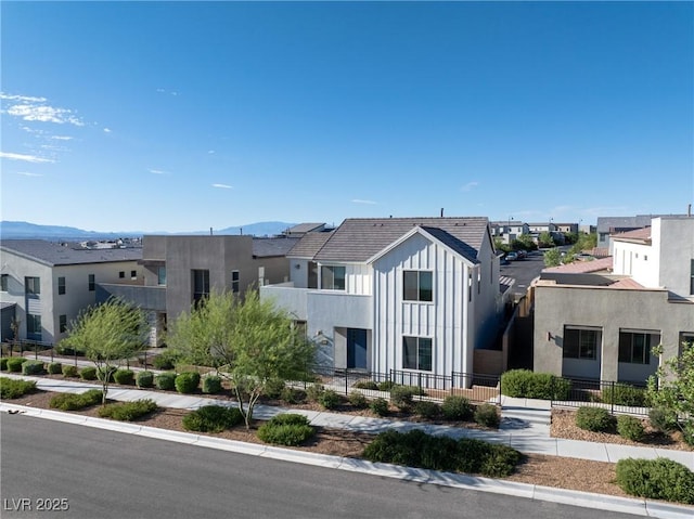 2722 Marchetti Pl, Henderson, NV 89044 - view of front of property featuring a residential view, stucco siding, and a mountain view