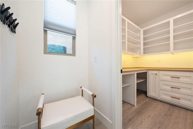 2722 Marchetti Pl, Henderson, NV 89044 - unfurnished office featuring light wood-style flooring and built in study area