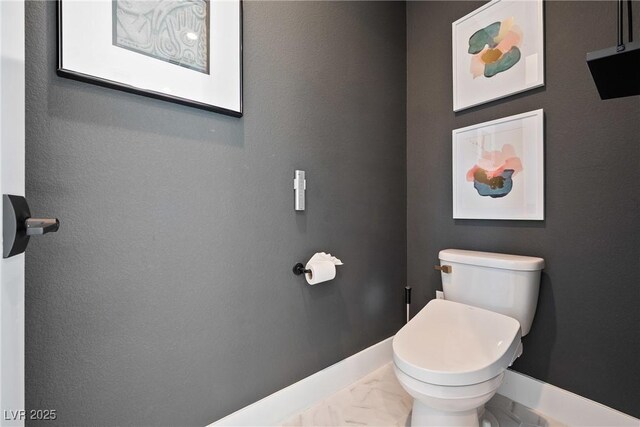 2722 Marchetti Pl, Henderson, NV 89044 - bathroom with toilet and marble finish flooring