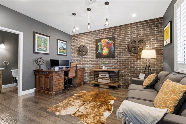 364 Trentino Alto St, Henderson, NV 89012 - office featuring hardwood / wood-style flooring