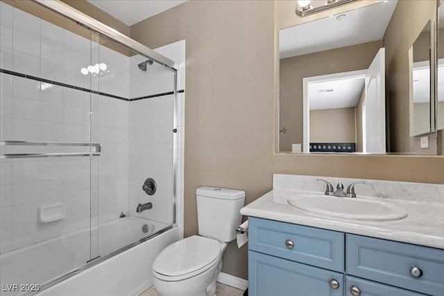 364 Trentino Alto St, Henderson, NV 89012 - bathroom featuring vanity and bath / shower combo with glass door
