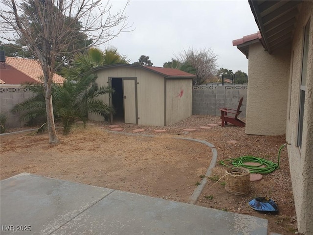 3116 Gentle Breeze St, Las Vegas, NV 89108 - fenced backyard featuring a shed