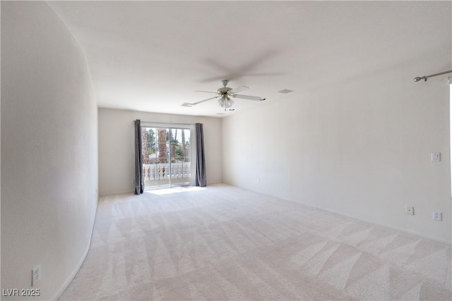 9604 Summer Cypress St, Las Vegas, NV 89123 - carpeted spare room featuring a ceiling fan