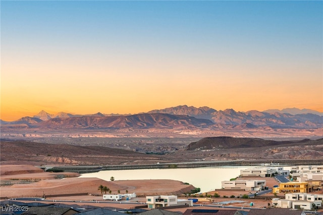 12 Desert Lake Ln, Henderson, NV 89011 - mountain view featuring a nearby body of water