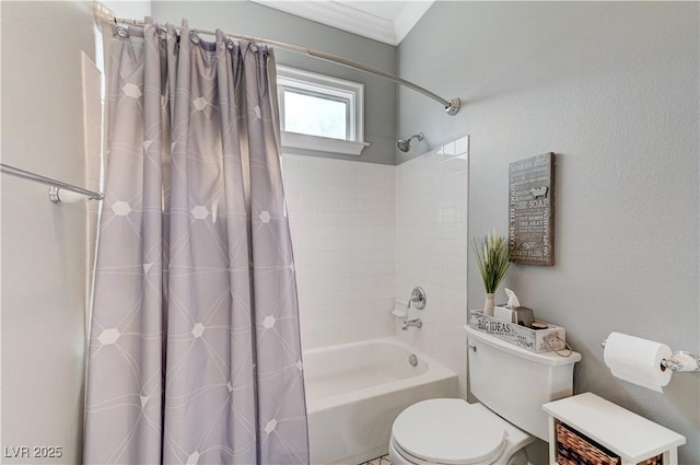 5913 Audria Falls Ave, Las Vegas, NV 89131 - full bathroom with shower / tub combo with curtain and toilet