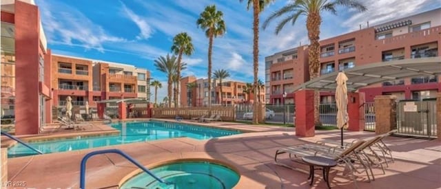 63 E Agate Ave Unit 202, Las Vegas, NV 89123 - community pool with a community hot tub