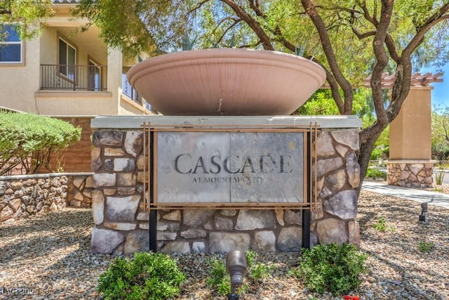 7998 Base Camp Ave, Las Vegas, NV 89178 - view of community / neighborhood sign