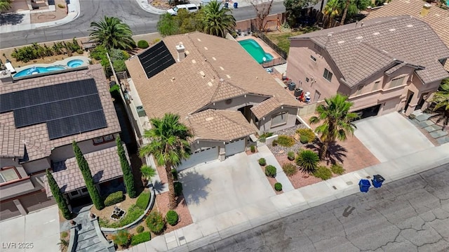 9632 Cherry Canyon Ave, Las Vegas, NV 89129 - view of subject property featuring a pool