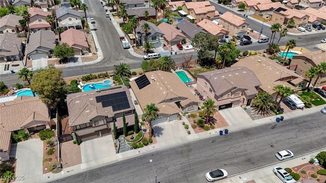 9632 Cherry Canyon Ave, Las Vegas, NV 89129 - aerial view of property's location featuring nearby suburban area