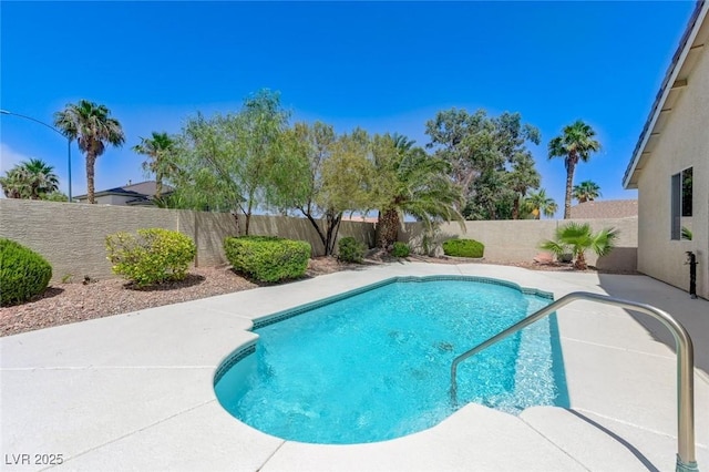 9632 Cherry Canyon Ave, Las Vegas, NV 89129 - view of swimming pool featuring a fenced backyard