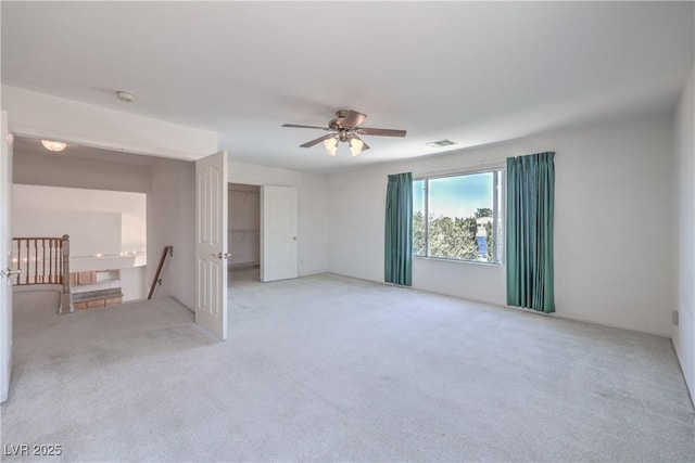 2728 Aspen Wood Ave, Henderson, NV 89074 - carpeted empty room featuring a ceiling fan and a smoke detector