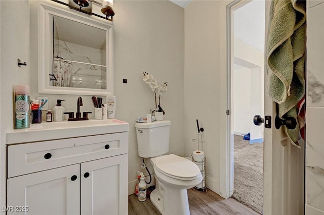 1804 David Ave, Las Vegas, NV 89101 - full bath featuring vanity, wood finished floors, and curtained shower