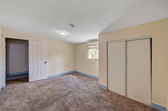 1804 David Ave, Las Vegas, NV 89101 - unfurnished bedroom with carpet, a closet, and a textured ceiling